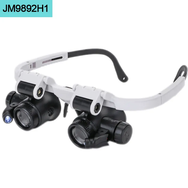 Led nurli bosh kattalashtiruvchi oyna